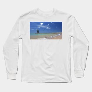 Algés beach. Long Sleeve T-Shirt